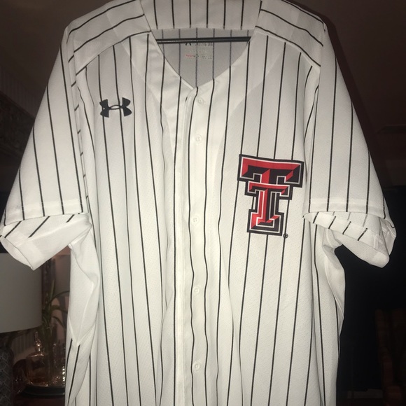 texas tech baseball jersey